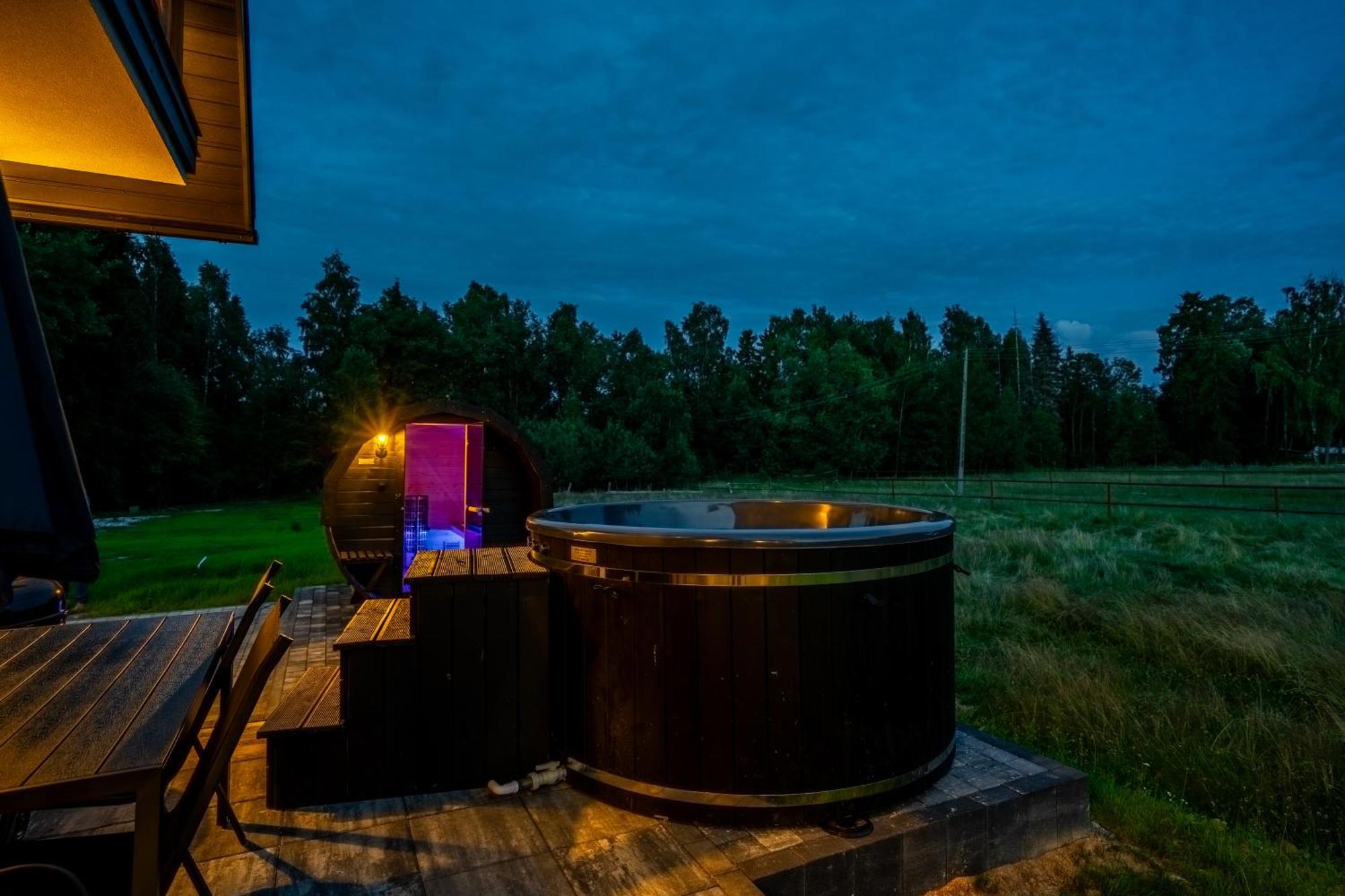 Villa Folk Vibe Białka Esterno foto