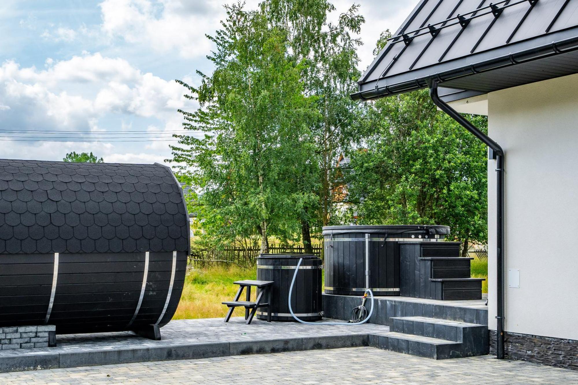 Villa Folk Vibe Białka Esterno foto